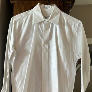 White Mens Dress Shirt 14-1/2. 32/33